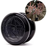 Los mejores  - YoyoFactory SPINSTAR Yo-Yo - Negro (Genial para Principiantes- Juego Yoyo Moderno- Cuerda e Instrucciones Incluidas)